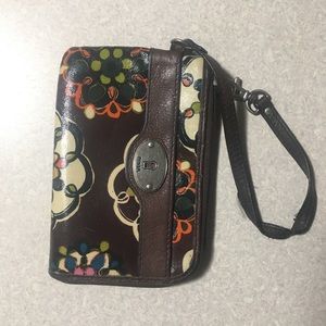 Fossil wallet/wristlet